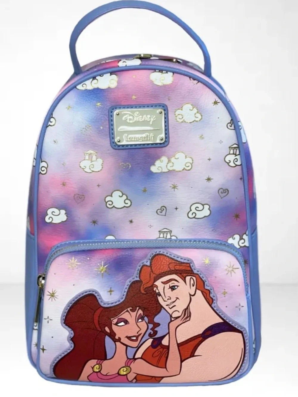 Loungefly Disney Hercules & Meg mini backpack Hard tag new!